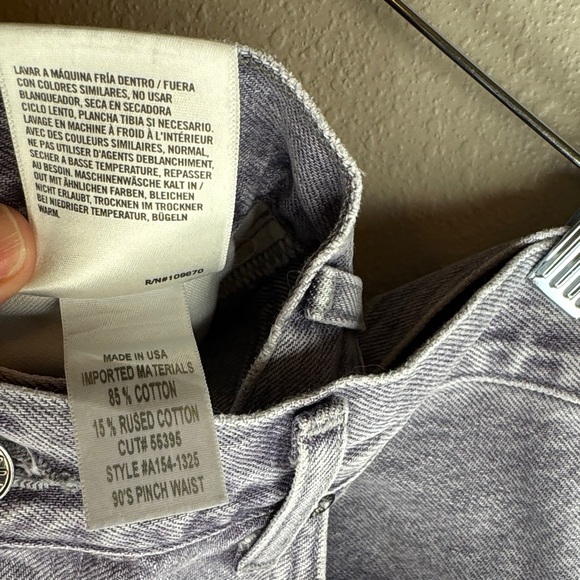 Agolde Lavender Straight Jeans - Picture 10 of 13